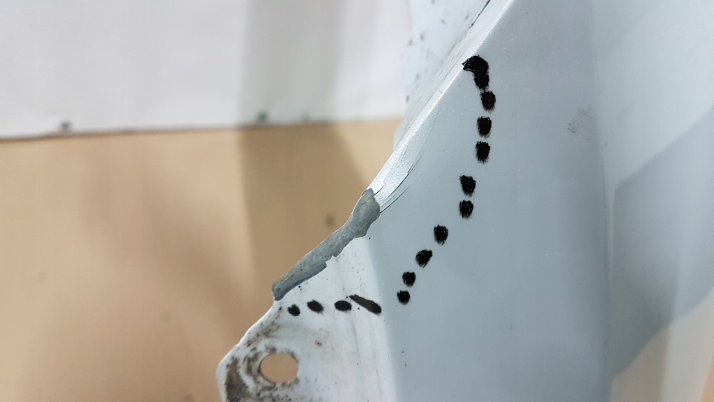 Крыло  перед левое  tesla y рестайлинг  25- оригинал Доставка