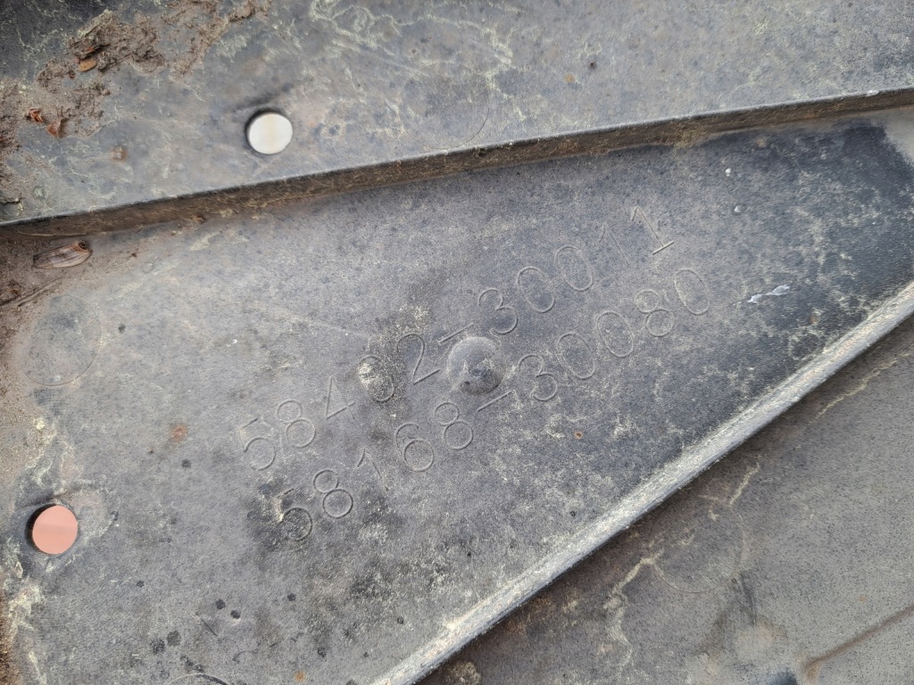 фото №3, Lexus gs iv захист плита нижня підвіска ліва 58402-30011