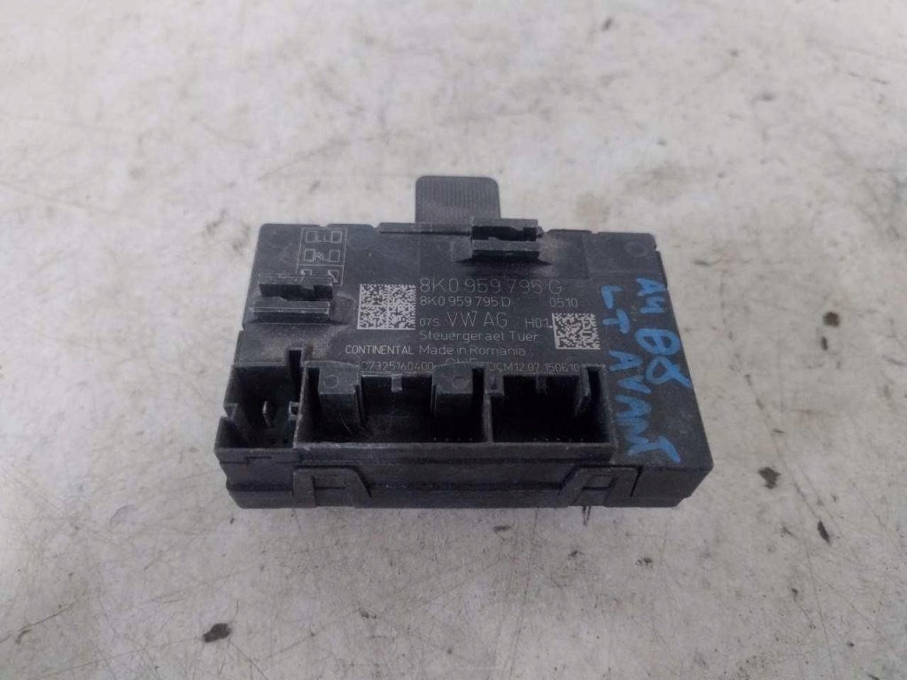 фото №1, Модуль блок управления дверь левый задняя audi a4 b8 8k0959795g