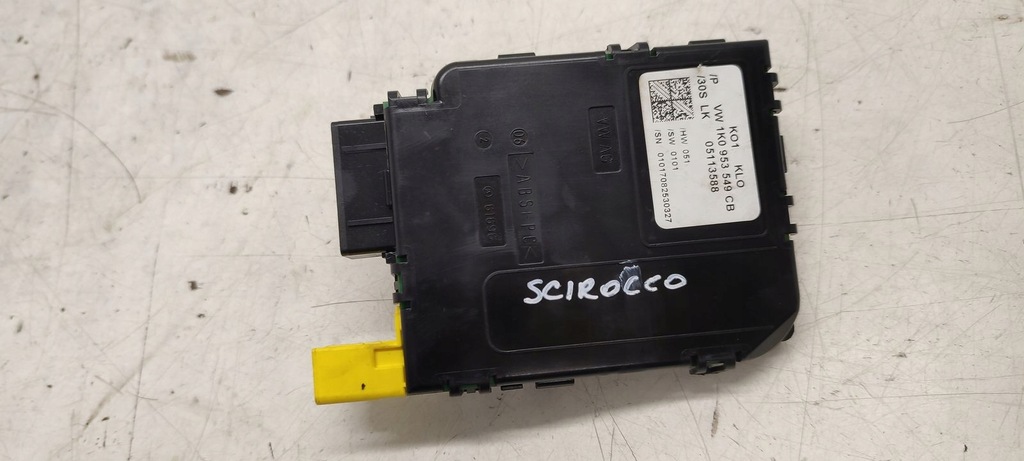 фото №1, Модуль поворота vw scirocco 2,0 tfsi
