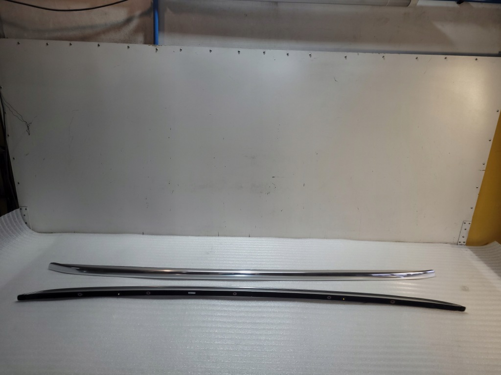 Купить Audi q7 4l0 рейлинги кровельные хромированные комплект