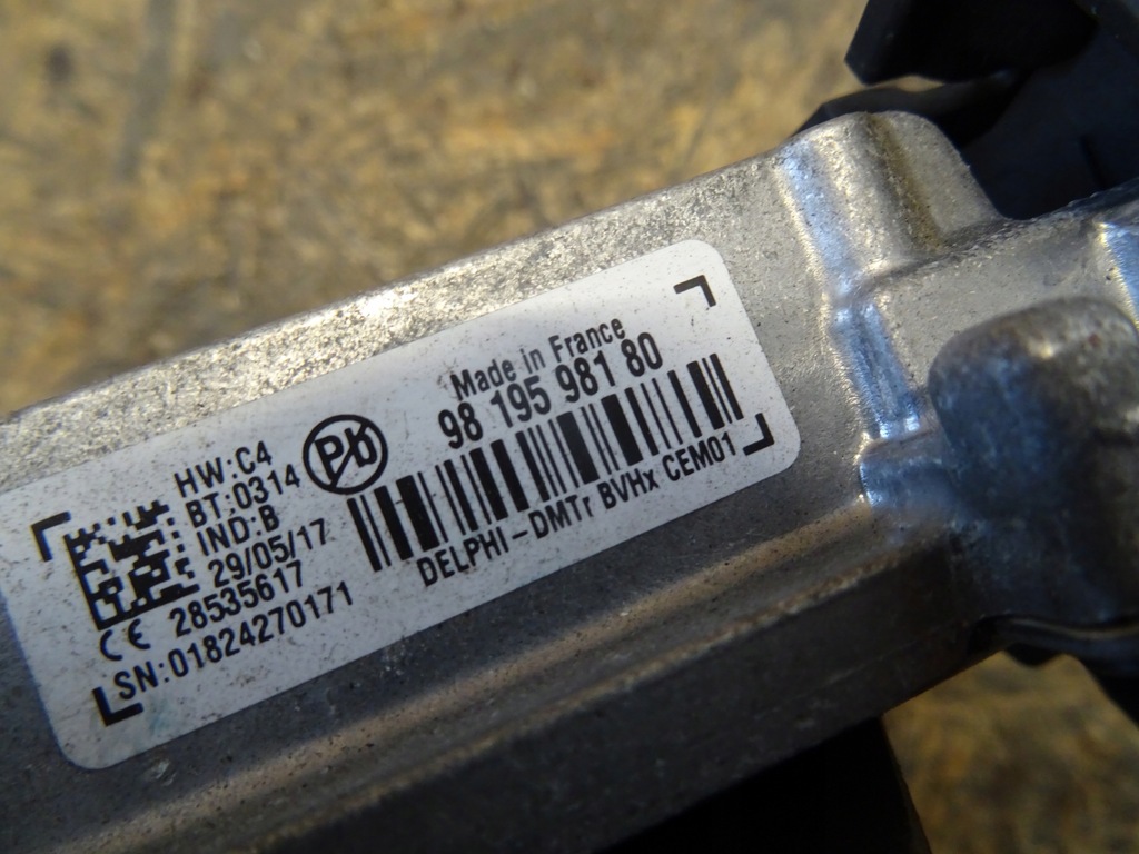 фото №4, Модуль блок управления запуск стоп citroen c4 picasso ii lift