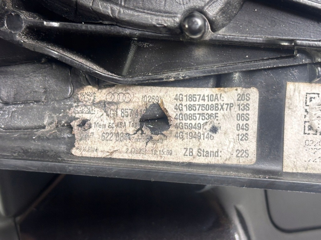 фото №9, Audi a6 s6 c7 4g 2017 перед сторона правая электрический зеркало боковой дверь