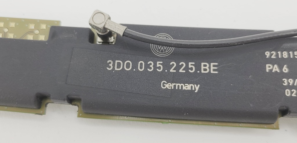 фото №3, Vw phaeton i lift модуль усилитель антенный 3d0035225be rns 510