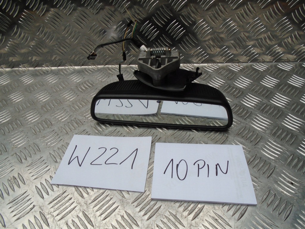 фото №1, Mercedes w221 lift зеркало внутреннее 10 pin