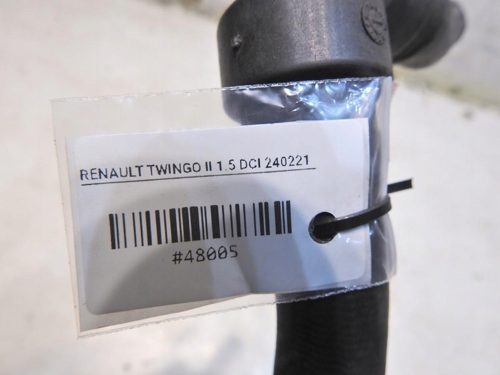 фото №4, Wąż труба wody renault twingo ii 1.5 dci hsr20344