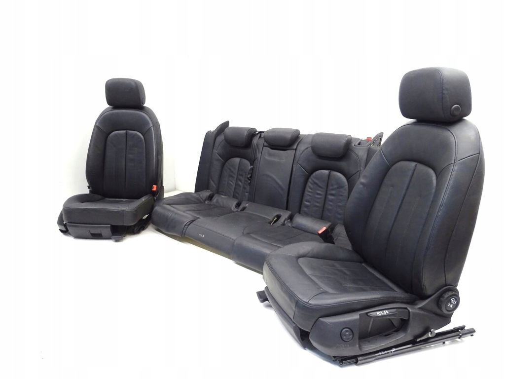 фото №1, Сидіння заднє сидіння оббивка шкіра audi a6 c7 4g sedan підігрів !