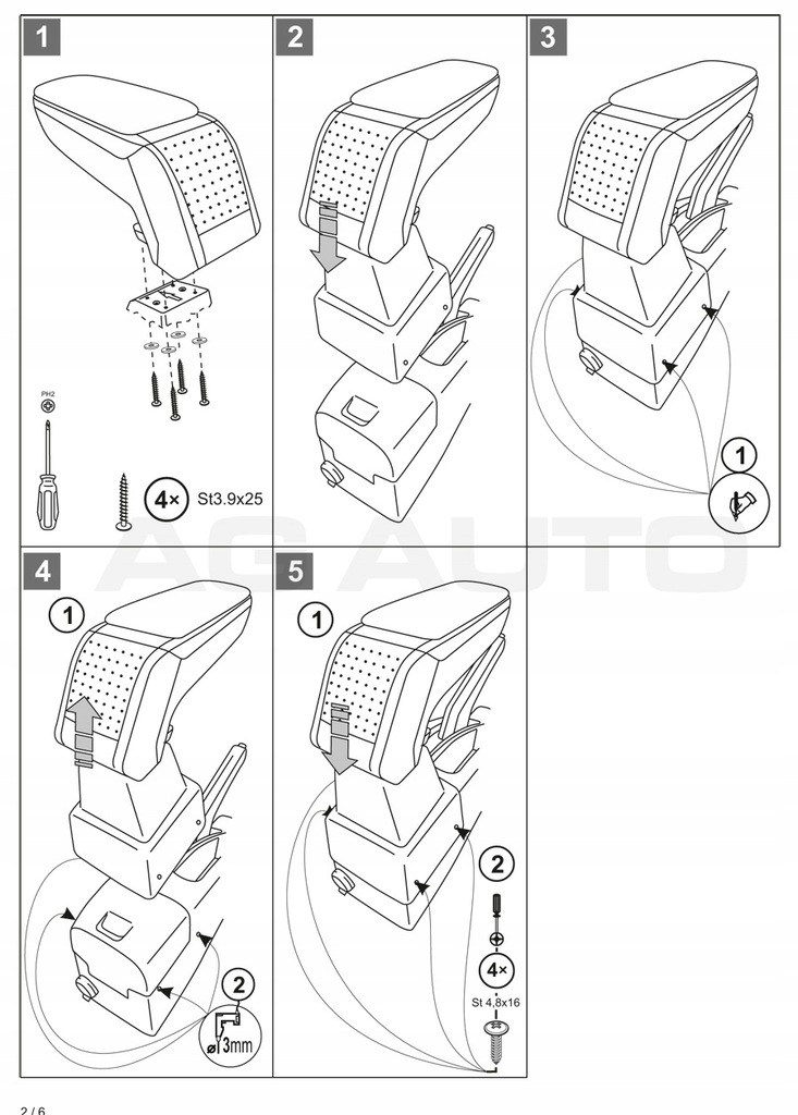 фото №7, Подлокотник стандарт nissan note, 2006-