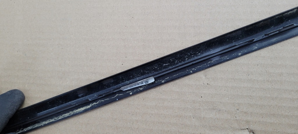 фото №7, S6 c7 4g lift a6 молдинг стекло боковой левая sedan sline czarna 4g5853345g