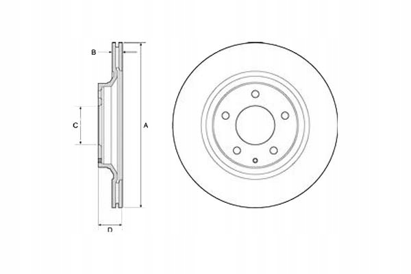 фото №1, Гальмівні диски гальмівні 2szt mazda rx-8 1.3 10.03-06.12 d