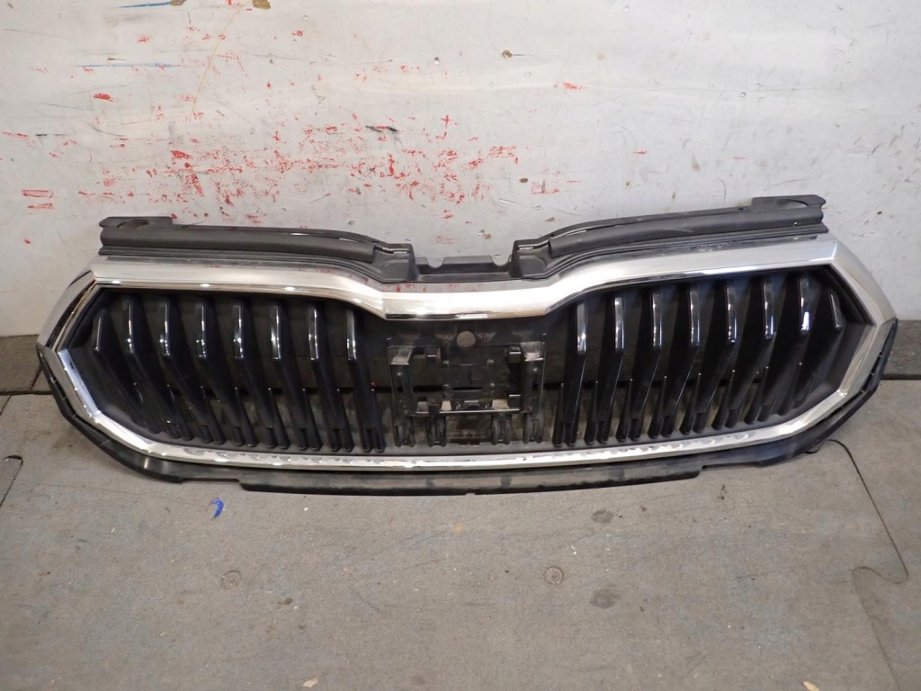 фото №1, Решётка радиатора skoda fabia iv 2021- 6va853653a nowa оригинал хром