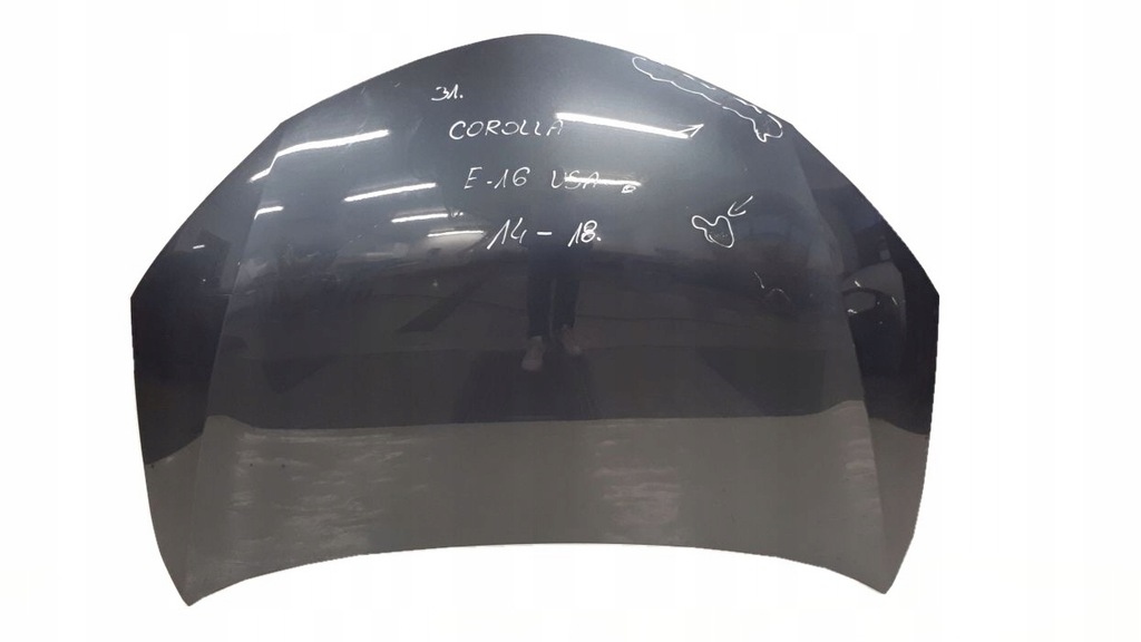 фото №1, Toyota corolla usa e16 капот перед