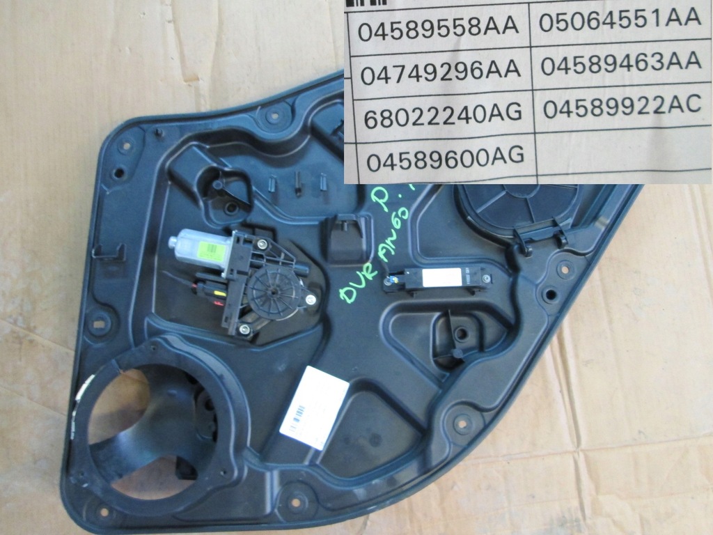 фото №7, Dodge durango iii 11-24 механизм стекло задняя правый левый задний подъемник lift