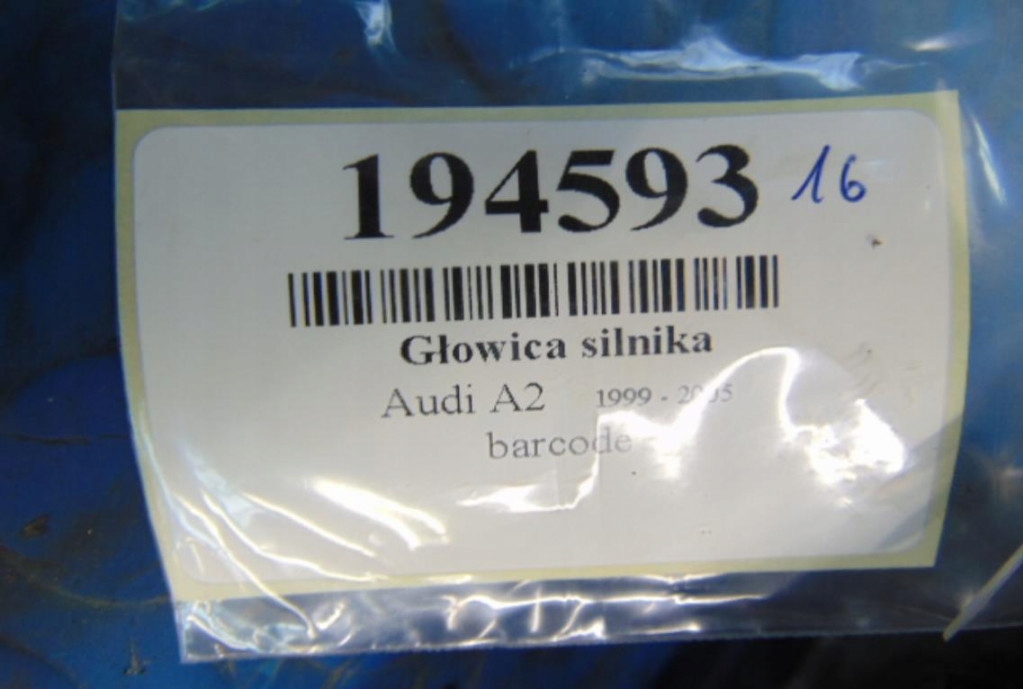 фото №14, Audi a2 1.4tdi головка двигателя 045103373c