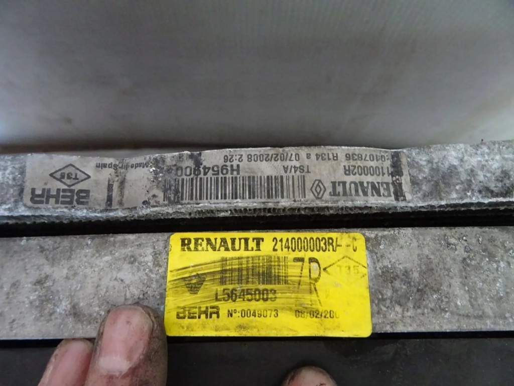 Ремень передний радиатор воды кондиционер интеркулер renault laguna 3 2.0 dci с Разборки