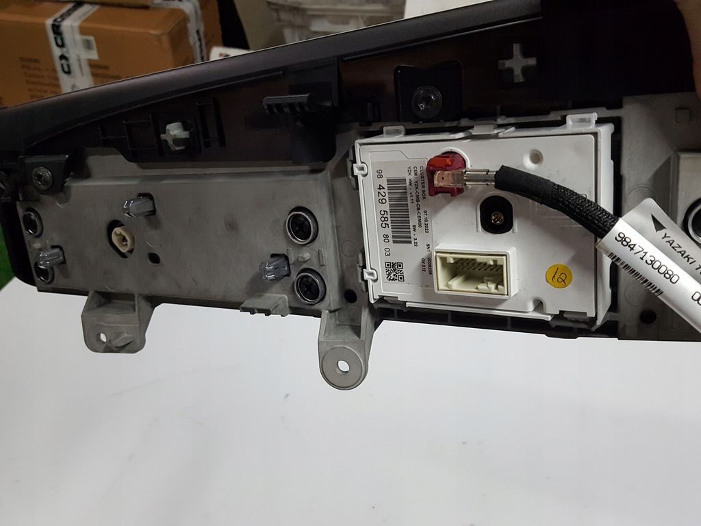 фото №7, Opel astra vi l 21r- 1.5 d лічильник екран навігаційний дисплей europa