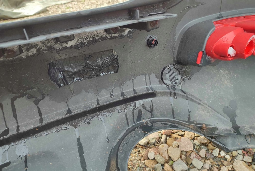 фото №12, Бампер задня задній pdc kompletny hyundai santa fe ii 2z