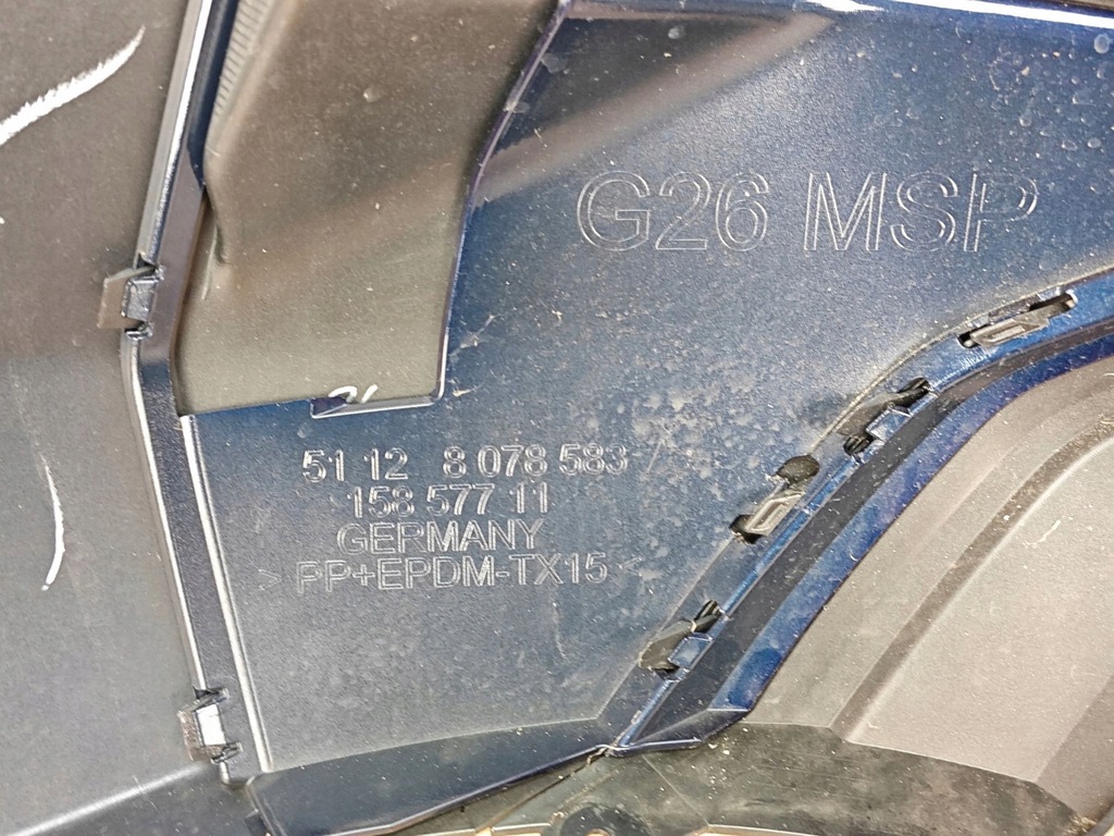 фото №13, Бампер задняя bmw 4 g26 c3z m-pakiet 17km!