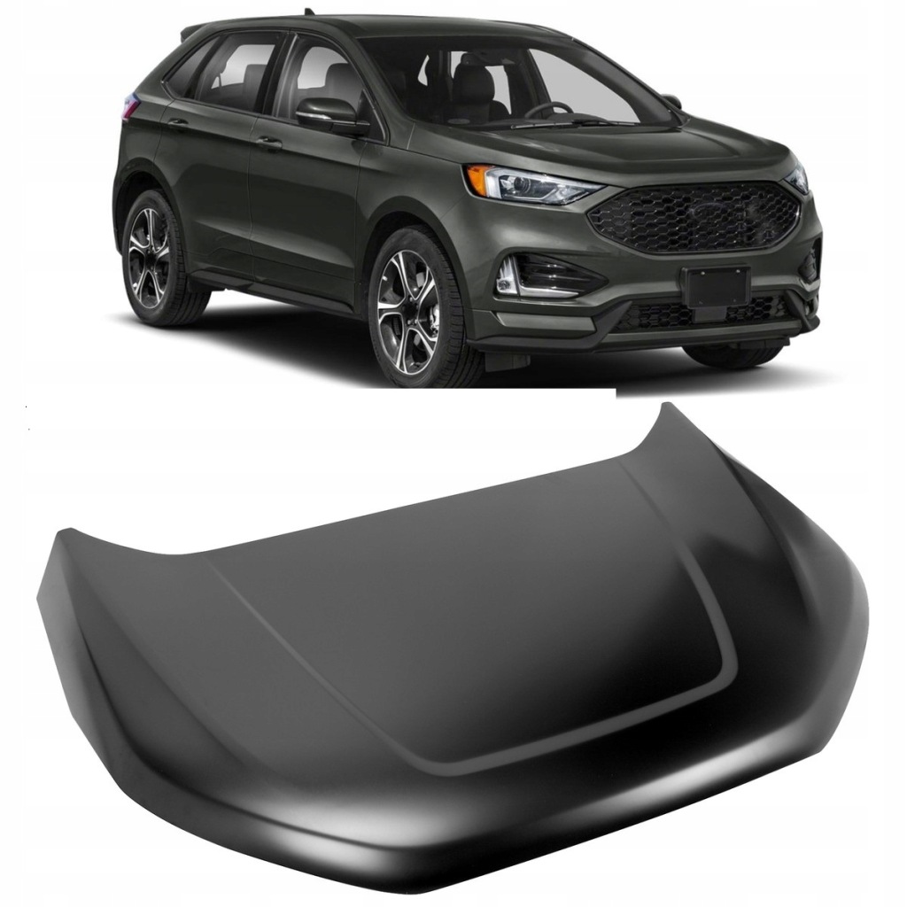 фото №1, Ford edge lift 2019 19- капот крышка двигателя алюминиевая nowa