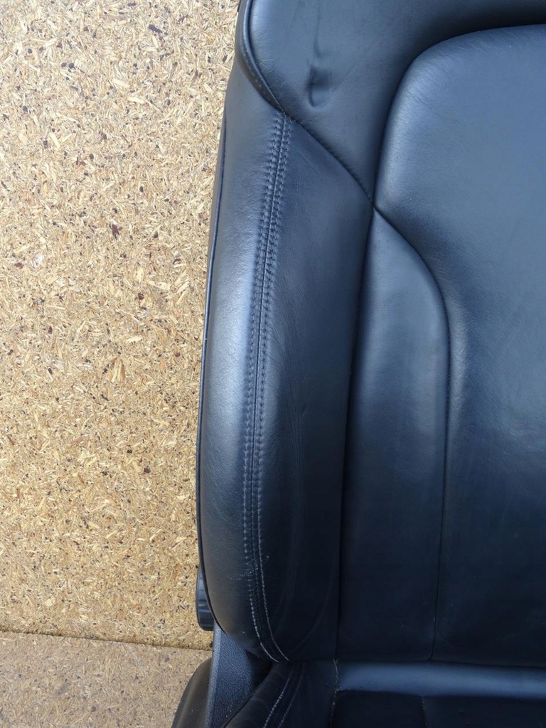 фото №7, Audi q3 8u s-line 11-18 обивка сиденья полная кожа заднее сиденье спинка комплект