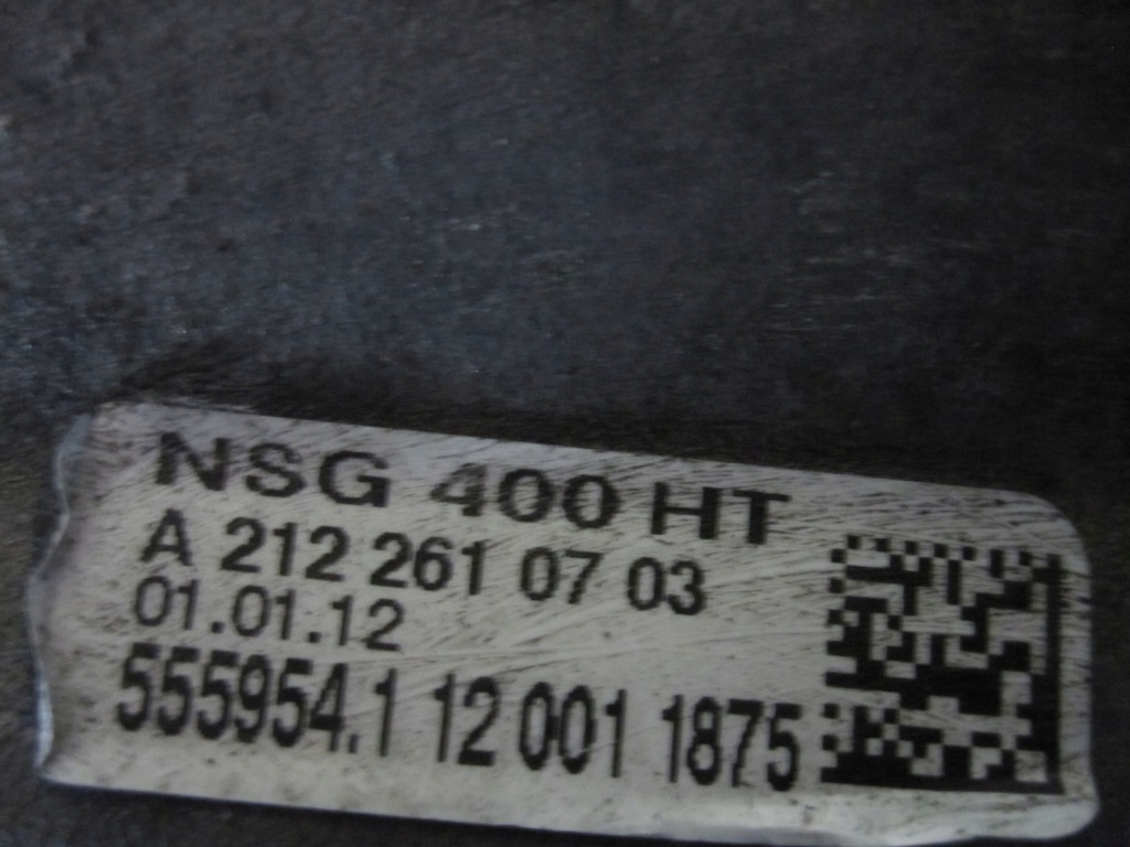 фото №6, Mercedes c 2.2 cdi 651.911 170km 12r 158tys.km. коробка передач передач r2122610401