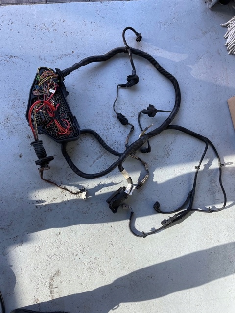 фото №1, Электропроводка отсек двигателя cayenne 7p5 дизель