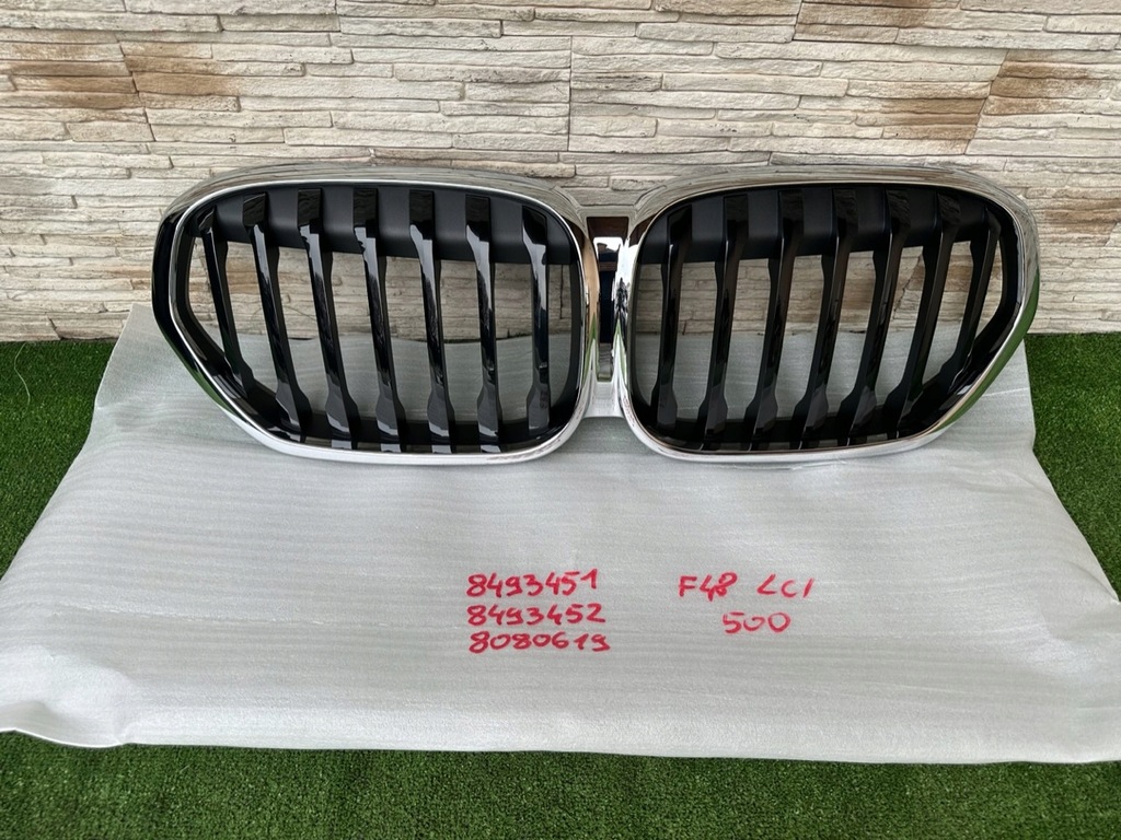 фото №1, Решітки радіатора решітка радіатора бампер bmw x1 f48 новий