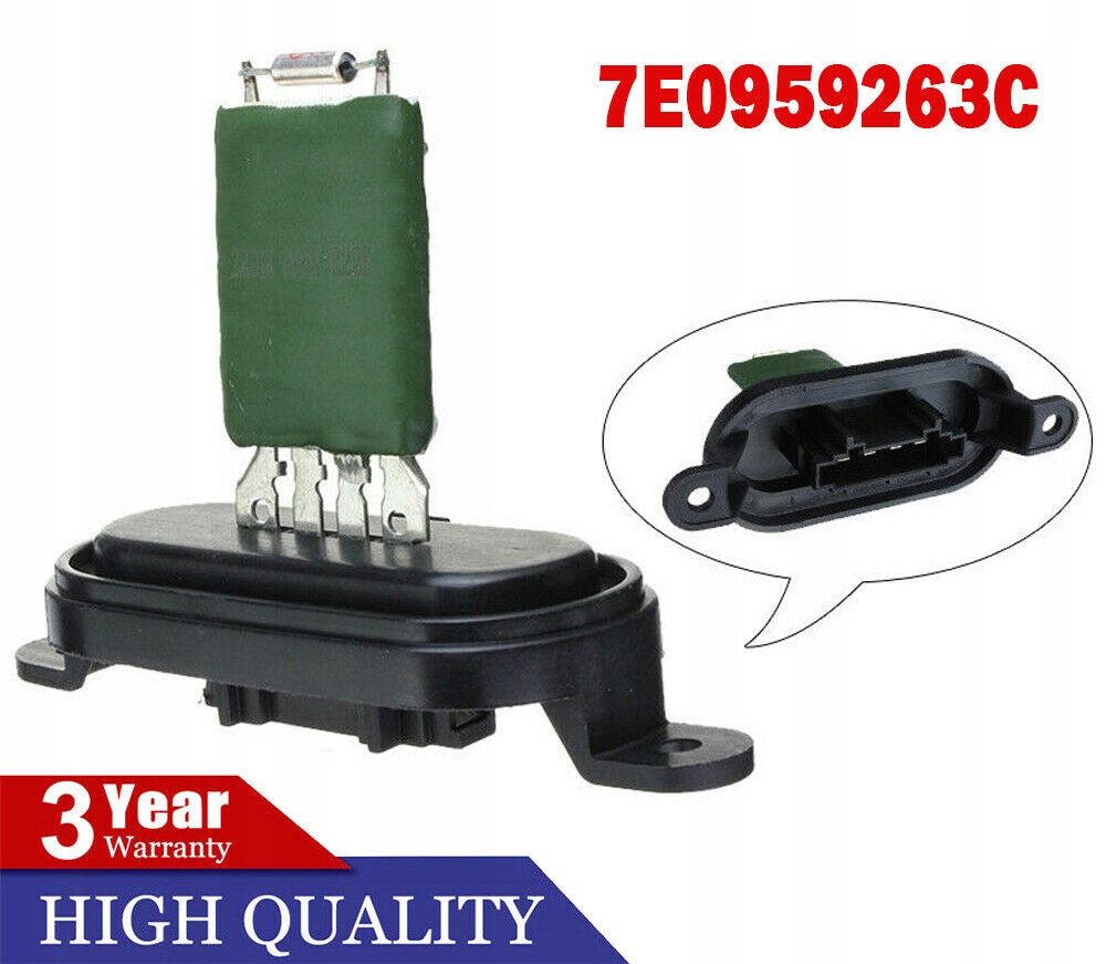 фото №11, Двигатель вентилятор отопителя резистор вентилятора кондиционер регулировка скорости akcesorium