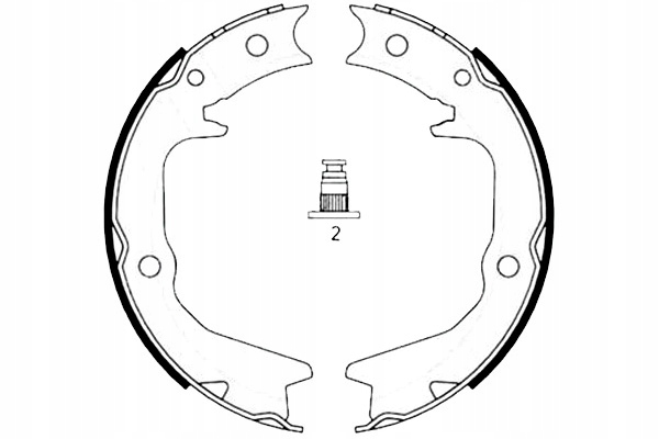 фото №2, Гальмівні колодки гальмівні mitsubishi eclipse i eclipse ii