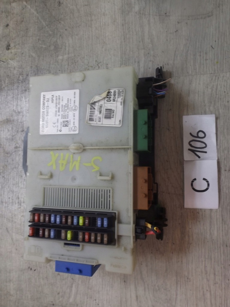 фото №1, Коробка запобіжників модуль bsi ford s-max 6g9t14a073dj