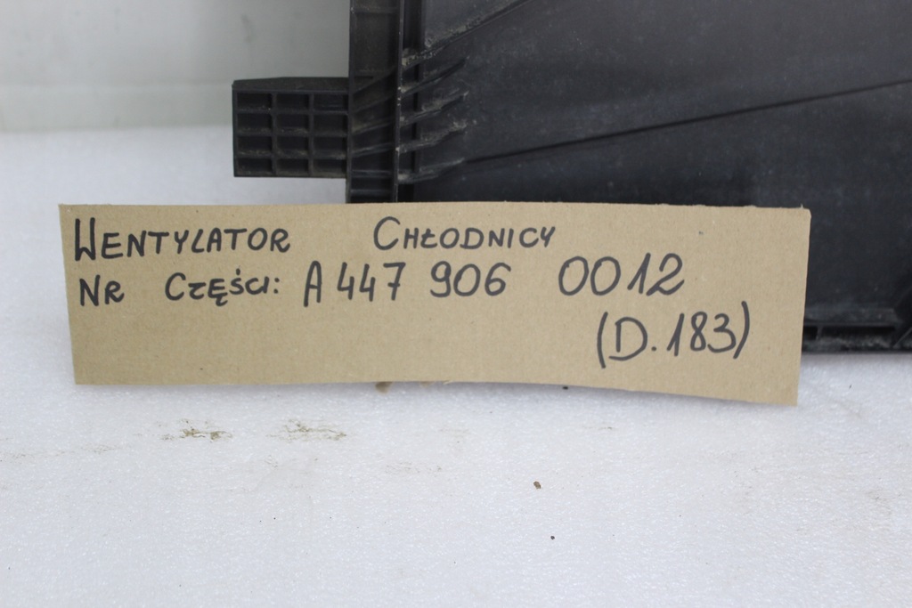 фото №16, Mercedes вентилятор радиатор a4479060012