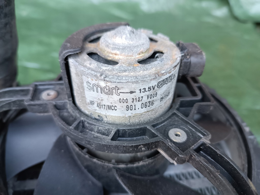 фото №6, Smart fortwo 450 i 0003127v009 turbo интеркулер вентилятор