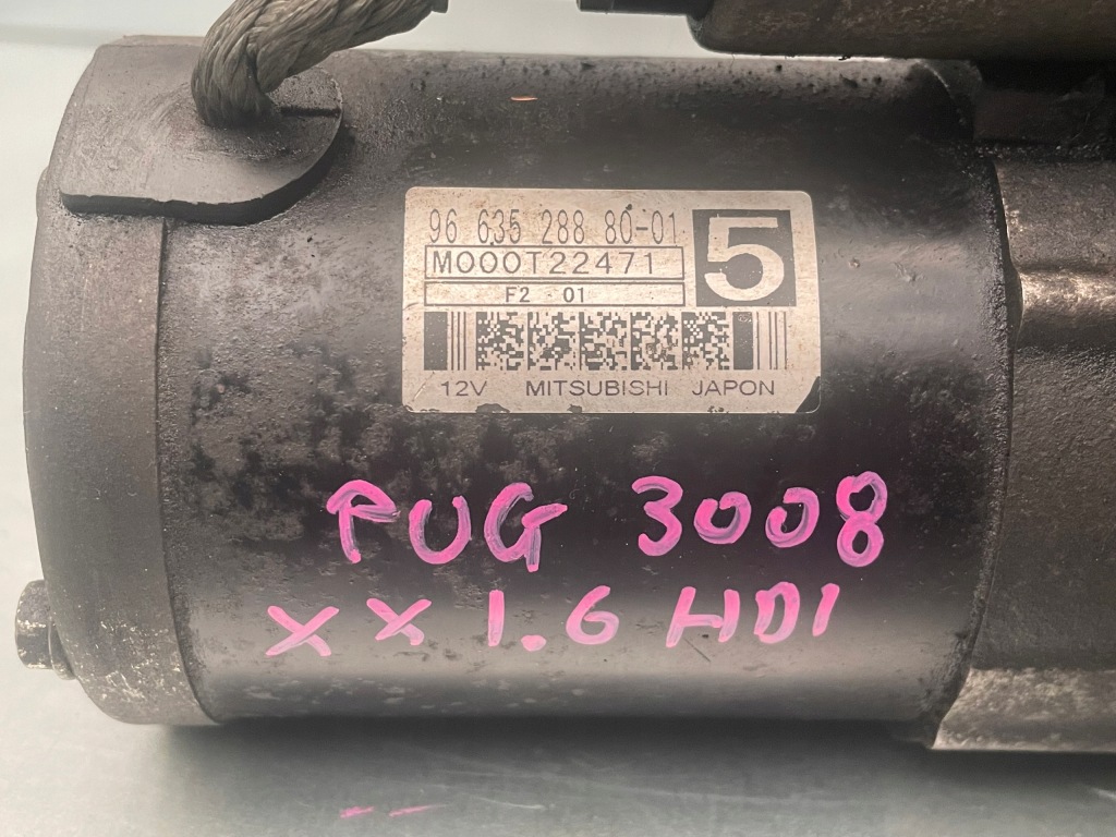 Peugeot 3008 1.6 e-hdi стартер 9663528880 в Україні