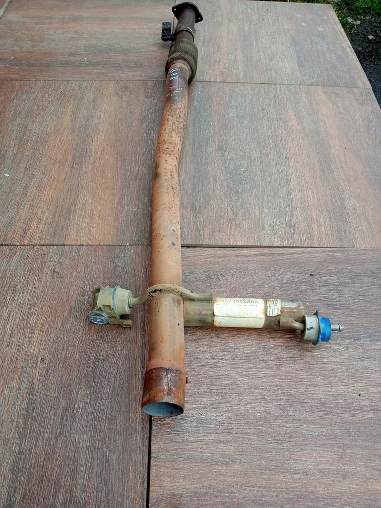 фото №7, Jeep cherokee kl 13-18 2.0 m-jet вихлоп труба 68228025aa