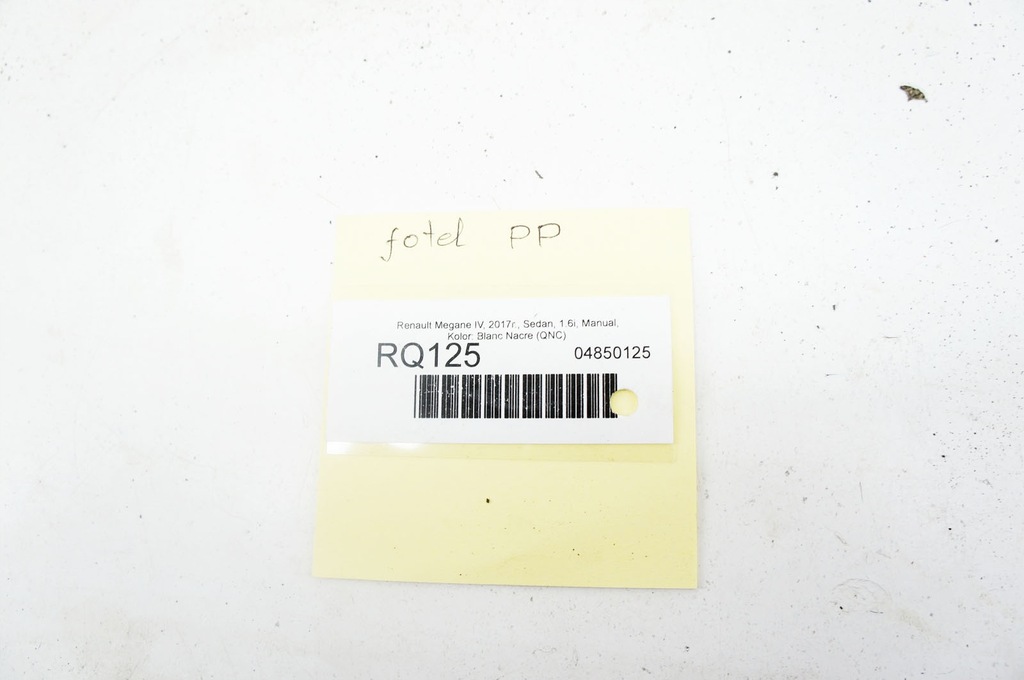 фото №10, Rq125 renault megane iv сиденье правый перед