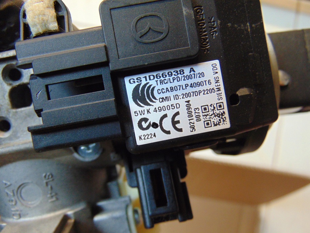 фото №8, Mazda 6 ii gh 2.0 бензин набор стартовый do запуск иммобилайзер imo