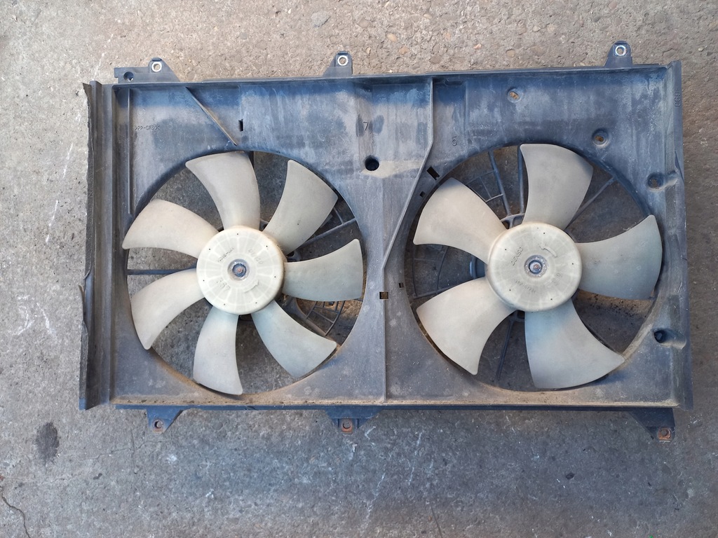 фото №9, Toyota previa ii 00-06 вентилятор вентилятори радіатора 2.0 d4d вентилятор