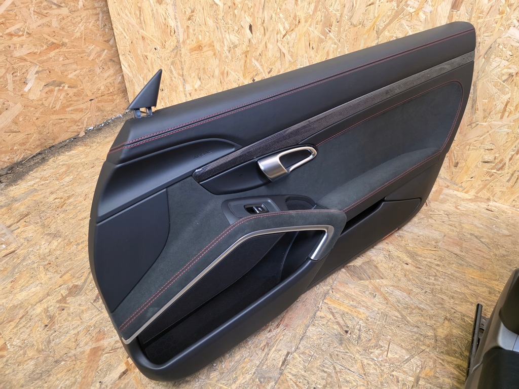 фото №10, Porsche boxster cayman 982 сиденья обивка середина салон кожа gts 718 el