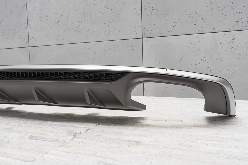 фото №12, Audi s5 8w6 2017-2019 диффузор бампера заднего s-line 8w6807521d