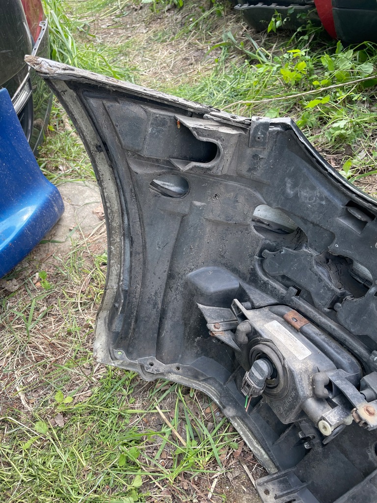 фото №13, Mercedes w203 бампер перед передний лак- 197