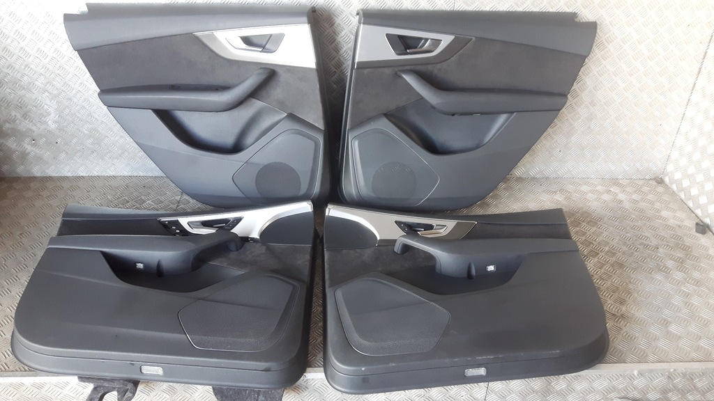 фото №5, Audi q7 4m кожа алькантара сиденья заднее сиденье обшивки