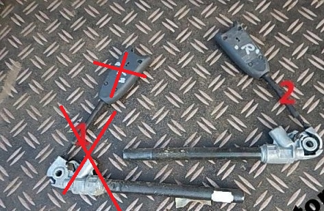 фото №1, Renault megane ii правый натяжитель поперечина безопасности