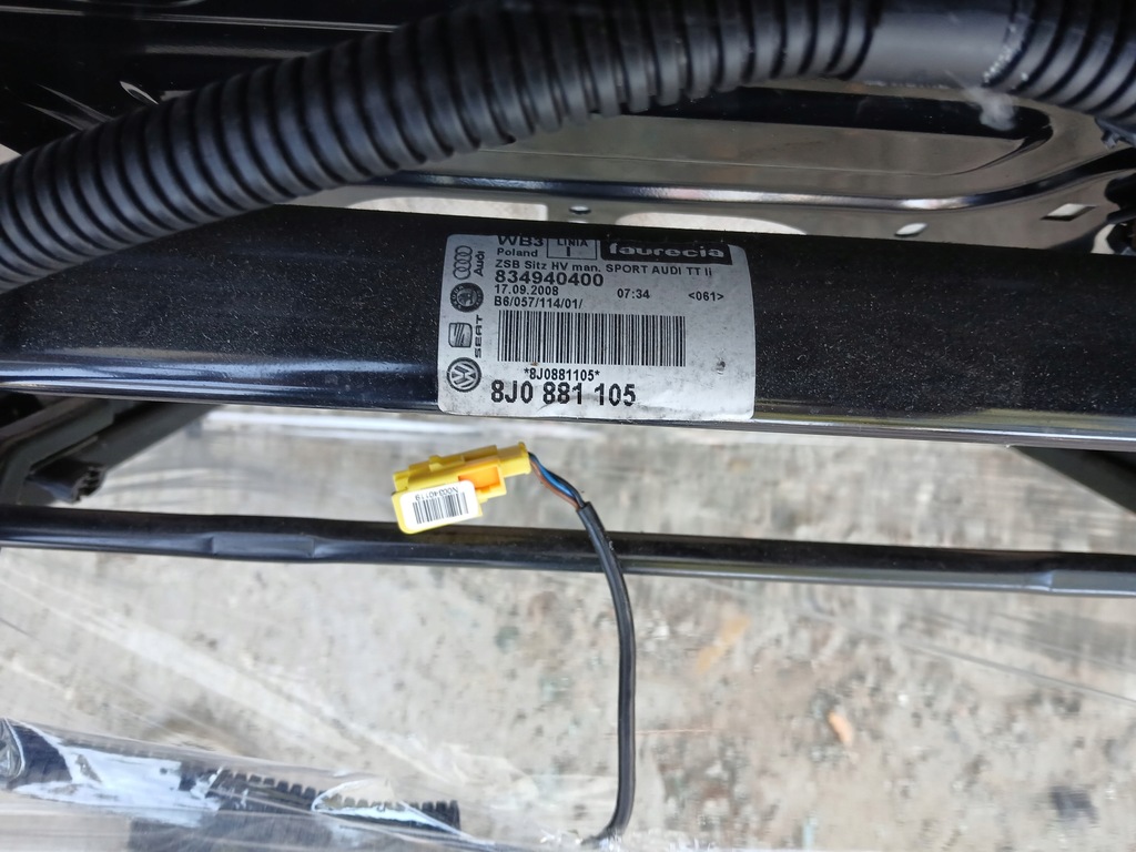 фото №11, Сиденье сиденья комплект сидений обшивки задняя потолок обивка audi tt 8j