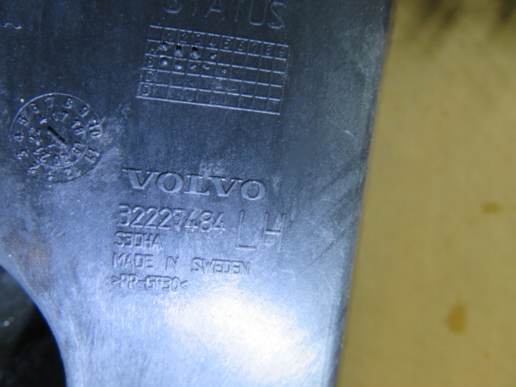 фото №11, Направляющая бампера левый задняя задний volvo xc40