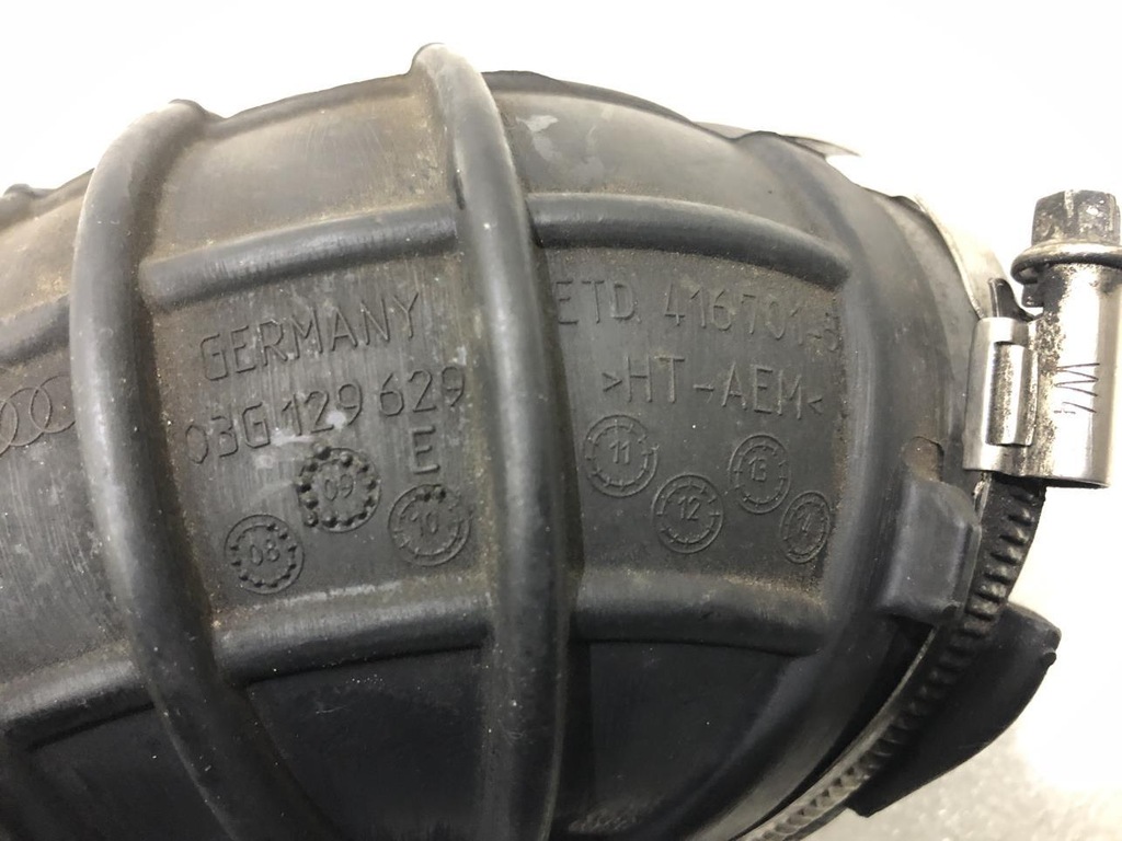 фото №9, Wąż труба шланг повітря audi a5 8t 03g129629e