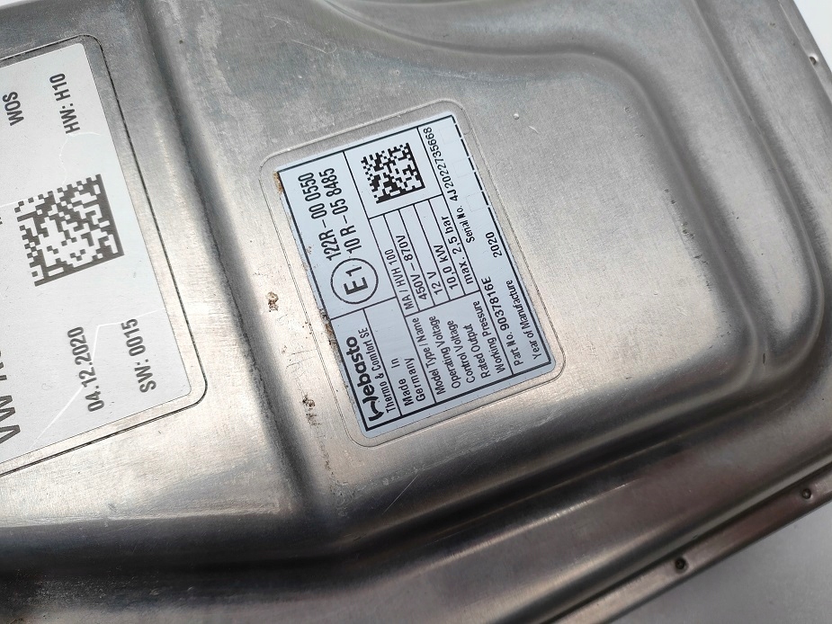 фото №8, Модуль webasto напряжения 9j1963507d taycan 9j1