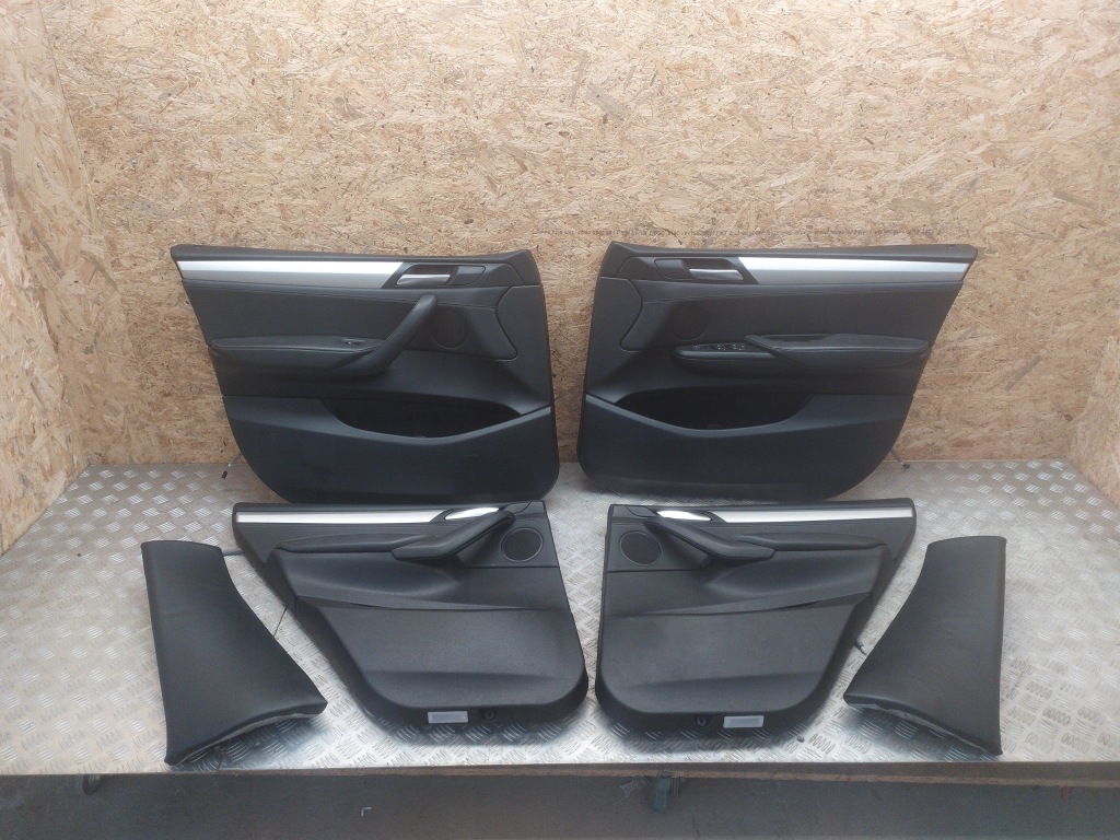 фото №16, Bmw x3 f25 сиденья заднее сиденье кожа ковшеобразные туннель обшивки дверь комплект uk