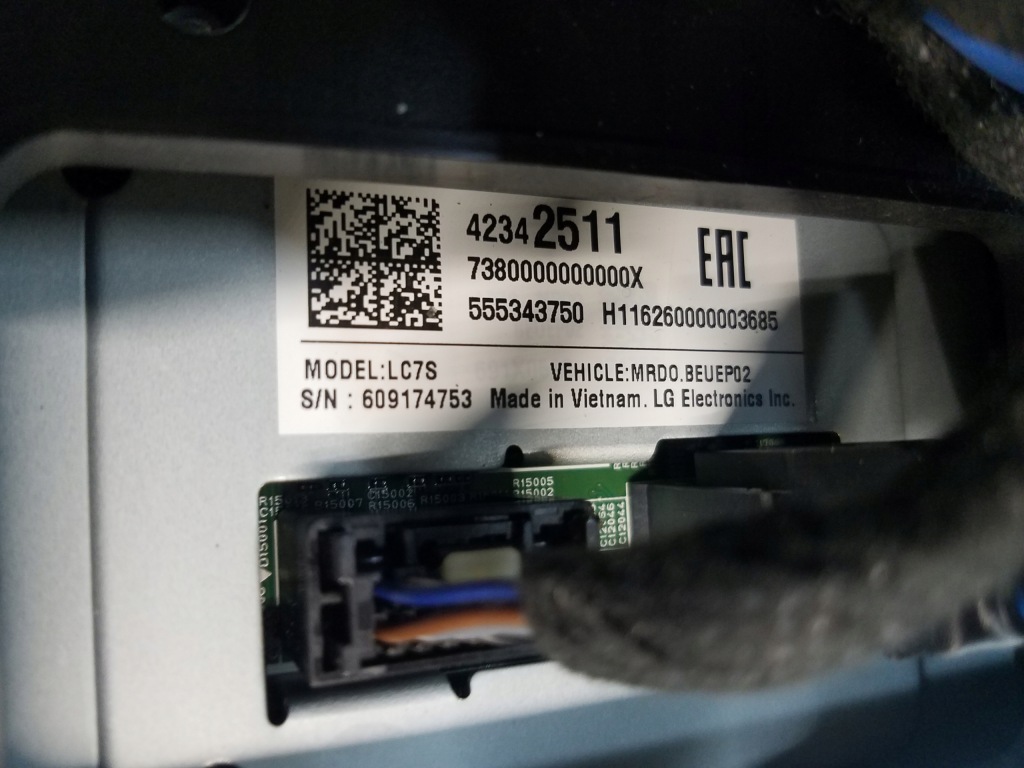 Дисплей экран opel astra v k 42342511 Недорого