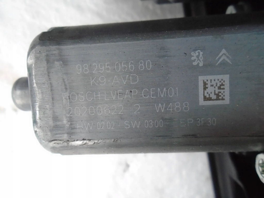 фото №5, Підйомник вікон перед правий 9830335980 citroen berlingo 18-