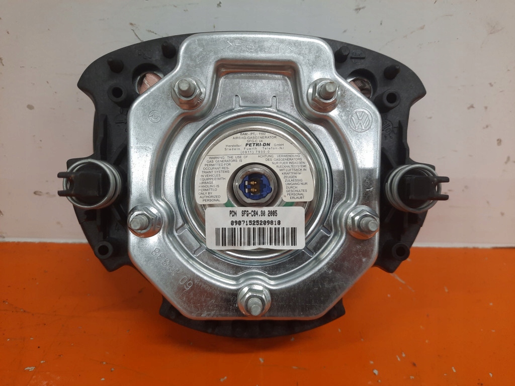 фото №6, Volkswagen polo 4 05-09 подушка безпеки подушка водія 1t0880201 bmd